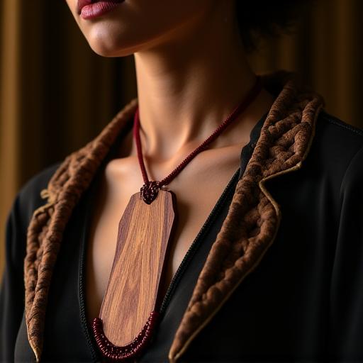 Special occasion wooden jewelry